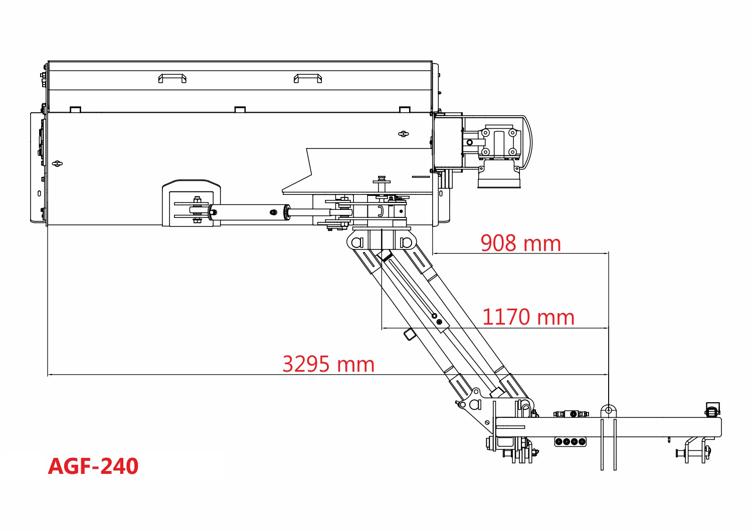 AGF-240 nákres