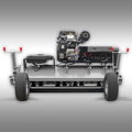 Cepový mulčovač Jansen AT-145, motor 23 HP, za čtyřkolku
