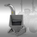 Traktorový štěpkovač, drtič, štěpkovač Jansen BX-42S, Drtič dřeva Drtič dřeva za Traktor
