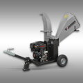 Drtič, štěpkovač Jansen GTS-1000pro, zahradní drtič, zahradní drtič, 15 HP