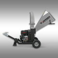 Drtič, štěpkovač Jansen GTS-1000pro, zahradní drtič, zahradní drtič, 15 HP