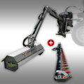 Hydraulický zadní mulčovač/žací lišta Jansen HMS-100(180) sekačka/lišta