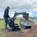 Smykem řízený nakladač Jansen KL-200, smykem řízený nakladač, multiloader, pásový