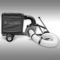 Jansen LS-700 vysavač listí, tažná tyč, vysavač listí, foukač listí, přívěs
