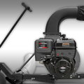 Jansen LS-700 vysavač listí, tažná tyč, vysavač listí, foukač listí, přívěs