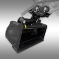 Hydraulická otočná lžíce pro minirypadlo Jansen MB-800