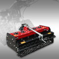 Jansen MGT-600 motorový harrow, dvoukolový traktor, kormidlo