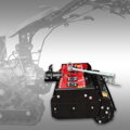 Jansen MGT-600 motorový harrow, dvoukolový traktor, kormidlo