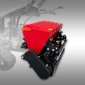 Sečka Jansen MGT-600, zásobník na osivo, dvoukolový traktor