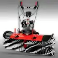 Zametač Jansen MKB-500BS, řada B&S 750EX včetně sněhového pluhu a kontejneru