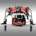 Zametač Jansen MKB-500BS, řada B&S 750EX včetně sněhového pluhu a kontejneru