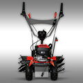 Motorové koště Zametač Jansen MKB-500 E s elektrickým startérem + kontejner + sněhová radlice