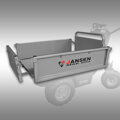 Plochý žlab pro elektrický dampr Jansen MSK-500, kolečko