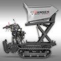 Pásový dumper Jansen RD-300pro, hydraulický s vysokým systémem sklápění