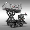 Pásový sklápěč Jansen RD-800pro, hydraulický, systém vysokého sklápění, 13 HP, pásový sklápěč