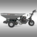 Rozmetadlo trávníku Jansen TD-325, Topdresser, Rozmetadlo hnojiv, Rozmetadlo písku