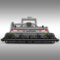 Reverzní rotační kultivátor Jansen UKF-145, traktorový oj, rozmělňovací válec, 1,45 m