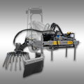 Kartáč na plevel Jansen WKB-70, vyžínač plevele, hydraulický