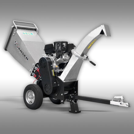 Drtič, štěpkovač Jansen GTS-2000pro, zahradní drtič, zahradní drtič, E-START