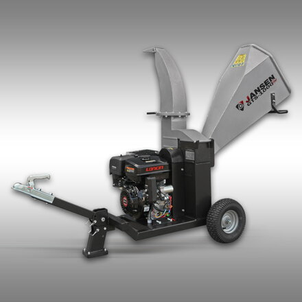 Drtič, štěpkovač Jansen GTS-1000pro, zahradní drtič, zahradní drtič, 15 HP