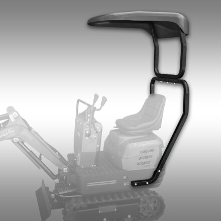 Střecha pro mikrobagr JANSEN MB-500
