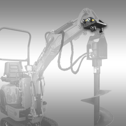 Adaptér hydr. Vrtná souprava Jansen HBG-1500 & HBG-2000 pro Jansen MB-800