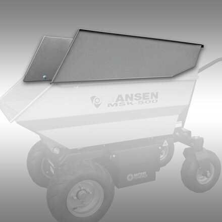 Nástavec na žlab pro elektrický dampr Jansen MSK-500, kolečko