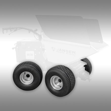 Trávníkové pneumatiky v sadě 4 ks na elektrický motorový trakař Jansen MSK-800X