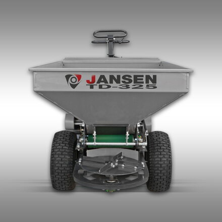 Rozmetadlo trávníku Jansen TD-325, Topdresser, Rozmetadlo hnojiv, Rozmetadlo písku