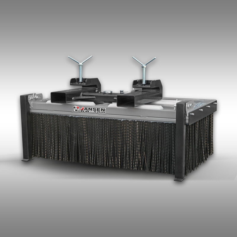 Blokové koště Jansen BB-100, montované koště, stohovací koště, stohovací hroty