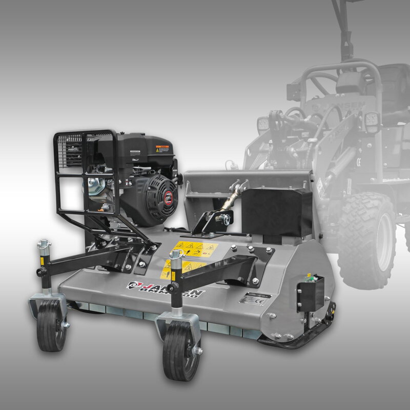 Čelní cepová sekačka Jansen BMM-100_HL-500E, cepová sekačka, benzínová, žací ústrojí