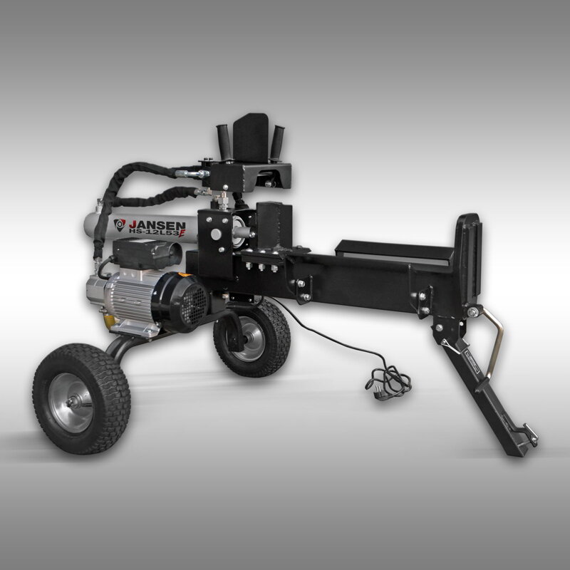 Štípačka dřeva Jansen HS-12L53E, 12t, 53cm, ležící, elektromotor 230V Štípačka dřeva Jansen HS-12L53E, 12t, 53cm, ležící, elektromotor 230V