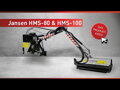 Hydraulický zadní mulčovač/žací lišta Jansen HMS-100(180) sekačka/lišta