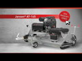 Cepový mulčovač Jansen AT-145, motor 23 HP, za čtyřkolku