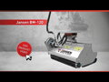 Bagr mulčovač Jansen BM-120, hydraulický, minirypadlo, cepová sekačka