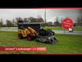 Jansen LS-8500H vysavač listí, hydraulický, euro držák, čelní nakladač, 1,5 m