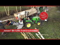 Traktorový štěpkovač, drtič, štěpkovač Jansen BX-42RS Drtič, Drtič dřeva za Traktor