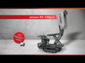 Pásový dumper Jansen RD-300pro, hydraulický s vysokým systémem sklápění