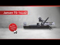 Štípačka dřeva Jansen TS-14L62, traktorová hydraulická, horizontální, 14 tun