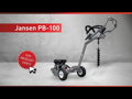 Zemní vrtná kyvadlová hydraulická souprava  Jansen PB-100