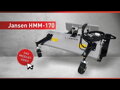 Hydraulický přední mulčovač Jansen HMM-130, cepový mulčovač, sekačka